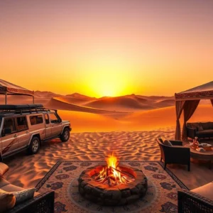 Sunset at Mount Faya